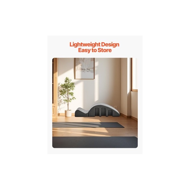 Pilates-selänkorjain EPP-materiaali ja tiheä vaahtomuovi kaksiosainen 980x390x270 mm selän liikkuvuuden tukemiseen