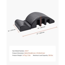 Pilates-selänkorjain EPP-materiaali ja tiheä vaahtomuovi kaksiosainen 980x390x270 mm selän liikkuvuuden tukemiseen