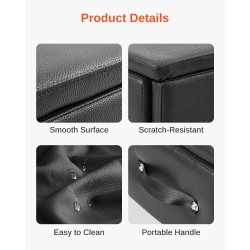 Pilates-laatikko reformeriin monikerroksinen puu metallivahvistettu PU-nahkainen 625x435x240 mm