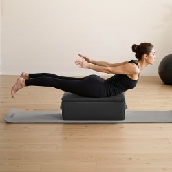 Pilates-laatikko reformeriin monikerroksinen puu metallivahvistettu PU-nahkainen 625x435x240 mm