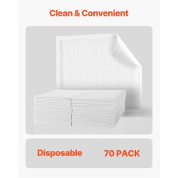 Kertakäyttöiset alusliinat 70 kpl 5-kerroksinen imukykyinen vuotamaton