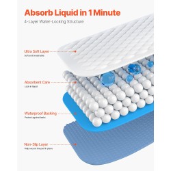 Suojalakana lateksiton konepestävä 34 x 36 tuuman 10 kpl uudelleenkäytettävä