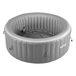 Täytettävä poreallas PVC verkkomateriaali ulkokäyttöön halkaisija 240 cm 6 8 hengelle