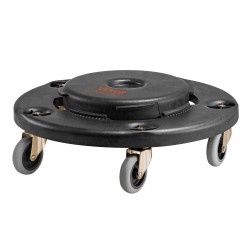 Roska-astian kuljetusalusta polypropeeni raskaaseen käyttöön 20–55 gallonaa 5 kääntyvää pyörää