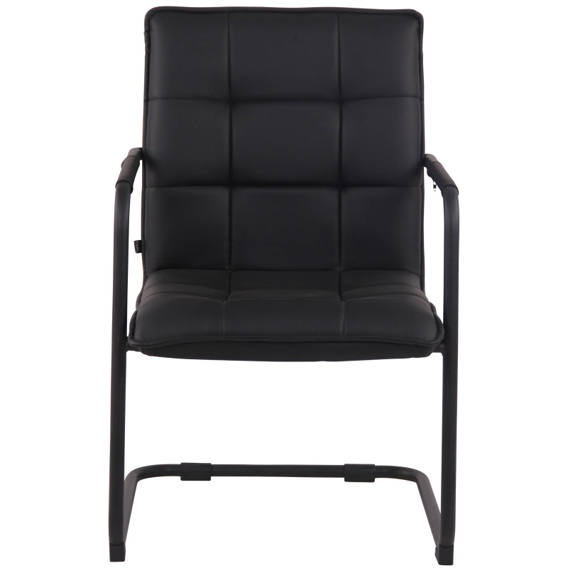 Gandia keinonahkainen keinutuoli metallirungolla mukavaan istumiseen