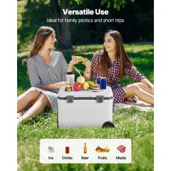 Kylmälaukku 43 litraa kovarunkoinen siirrettävä pyörillä ja sivuvetokahvalla 60 tunnin eristys