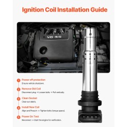 Sytytyspuolasarja 4 kpl emaloitu kuparilanka epoksihartsi Audi 1.4T 1.8T VW 1.4L 1.6L