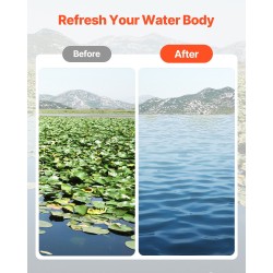 Rautainen vesikasviharava 9 m nailonköydellä 215 mm piikeillä verkkopussilla