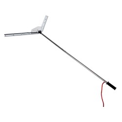 Järviruohonleikkuri ja harava ruostumaton teräsvarsi karkaistut terät 508–939 mm 9 m köysi