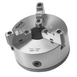 3 leukainen itsekeskittyvä sorvinistukka HT300 160 mm puu ja metallisorville