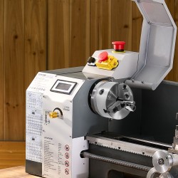 3-leukainen itsekeskittyvä sorvinistukka HT300 160 mm puu- ja metallisorville