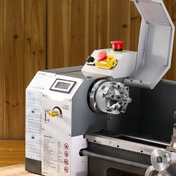 Sorvin istukka 6-leukainen valurautainen 160 mm itsestään keskittävä puu ja metallisorville