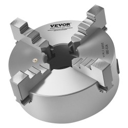 4 leukainen sorvin istukka valurauta 200 mm kierrelaippa sisäleuka askelleuka