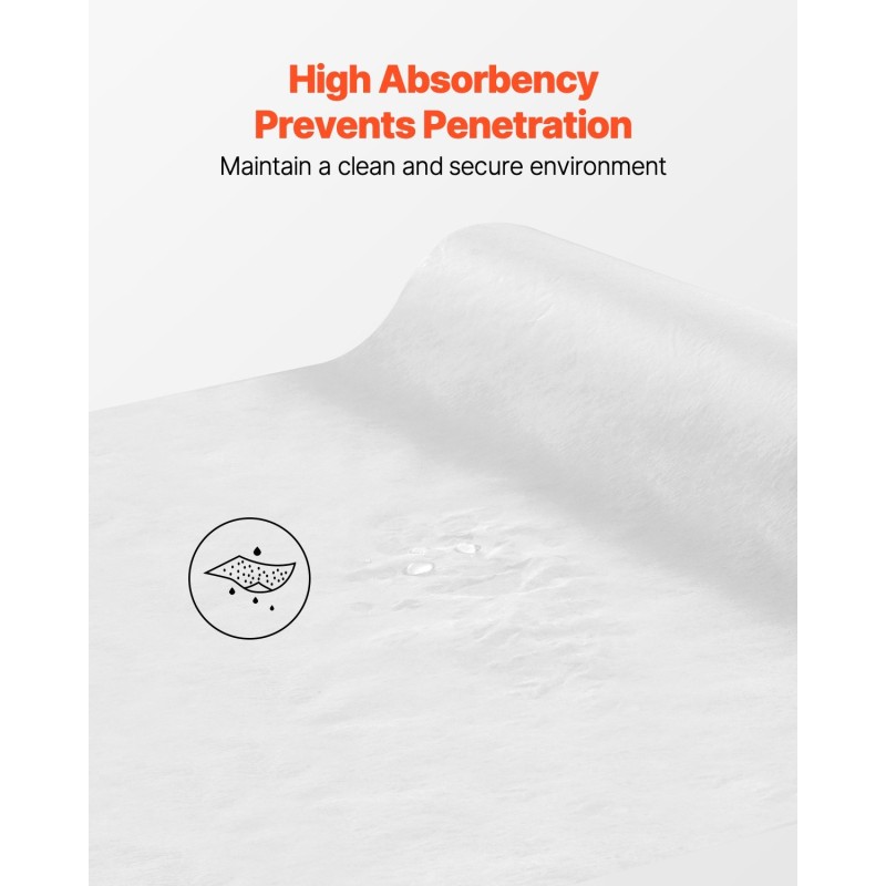 Tutkimuspöydän paperirulla 18 tuumaa 12 rullaa sileä vuotitiivis repäisykestävä