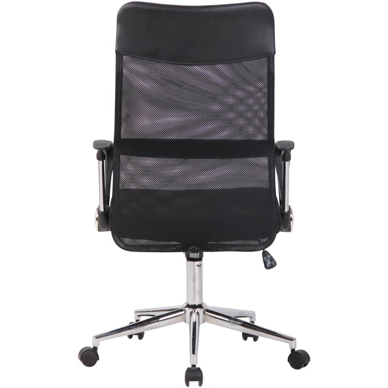 Ergonominen toimistotuoli verkkoselkänojalla ja säädettävällä korkeudella