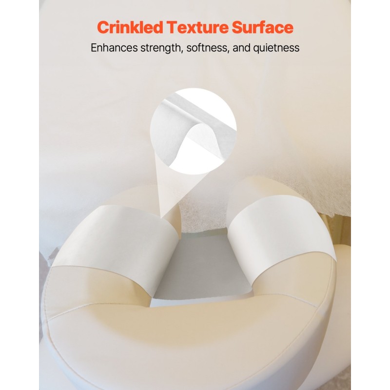 Niskatuen suojapaperirullat 25 kpl pakkaus 215 mm leveä 20 g/m²