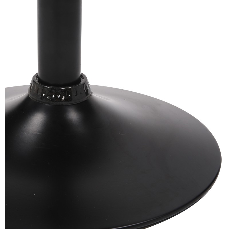 Moderni säädettävä samettinen baarijakkara selkänojalla ja jalkatuella