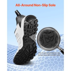 Treenikengät Oxford-kankaalla MD-kumipohjalla leveä lesti kaarituki valkoinen