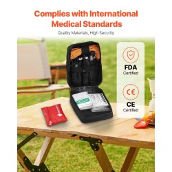 Ensiapulaukku 600D nailon 250 tarviketta 72 tunnin selviytymispakkaus retkeilyyn