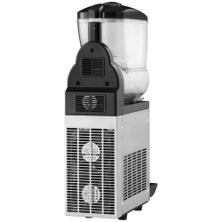 Jääjuomakone ruostumatonta terästä viidentoista litran säiliöllä ammattilaiskäyttöön