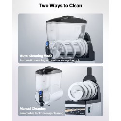 Jääjuomakone ruostumatonta terästä viidentoista litran säiliöllä ammattilaiskäyttöön