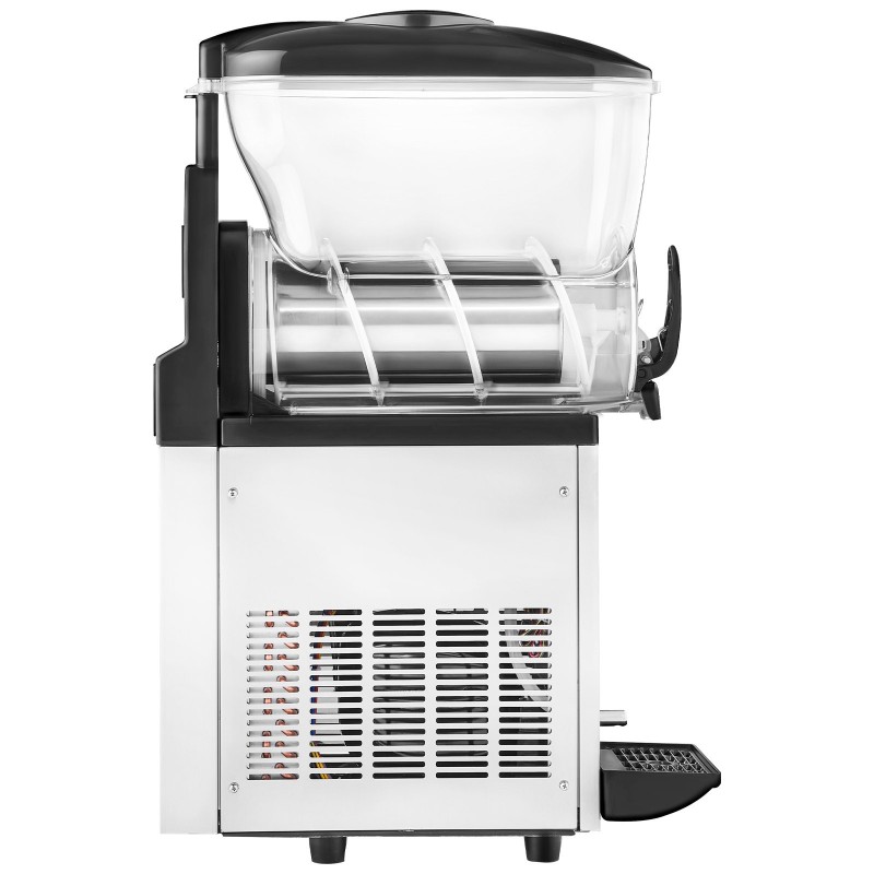 Jääjuomakone ruostumatonta terästä viidentoista litran säiliöllä ammattilaiskäyttöön