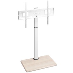 Manuaalinen teräslattiateline televisiolle 32–70 tuumaa 45 kg siirrettävä pyörillä