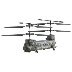 Kauko ohjattava helikopteri iskunkestävä ABS runko 350 mm litiumakku 2 4 GHz 8 vuotiaille LED valoilla