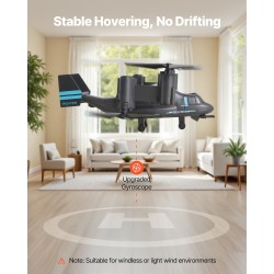 Kauko-ohjattava 4-kanavainen helikopteri 2.4GHz 6-akselinen gyroskooppi ABS-runko lapsille 8+