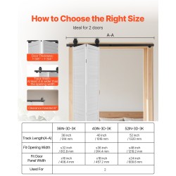 Liukuovikiskosarja 2-osainen yläasenteinen hiiliteräs musta 1320 mm