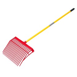 Lanta ja puutarhahaarukka 18 piikkiä lasikuitukahvalla muovinen haarukanpää 155 cm