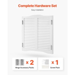 Kaksitoimiset heiluriovet mäntypuusta 805 x 28 x 900 mm valkoinen sisäkäyttöön