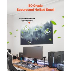 Akustiikkapaneelit polyesterikuituiset 8 kpl 400×300×10 mm itsekiinnittyvät metsäkuosi