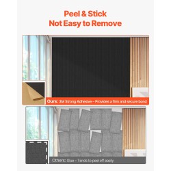 Akustiset seinäpaneelit polyesterikuitua 1200 x 600 x 10 mm 5 kpl musta