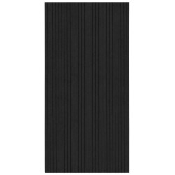 Akustiset seinäpaneelit polyesterikuitua 1200 x 600 x 10 mm 5 kpl musta