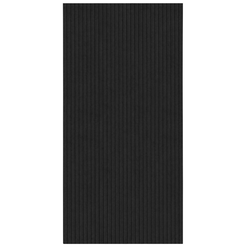 Akustiset seinäpaneelit polyesterikuitua 1200 x 600 x 10 mm 5 kpl musta
