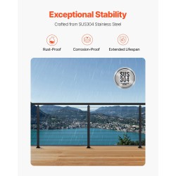 Kaapeli-kaidetolppasarja ruostumaton teräs 42x2x2 musta 4 kpl esiporatut reiät