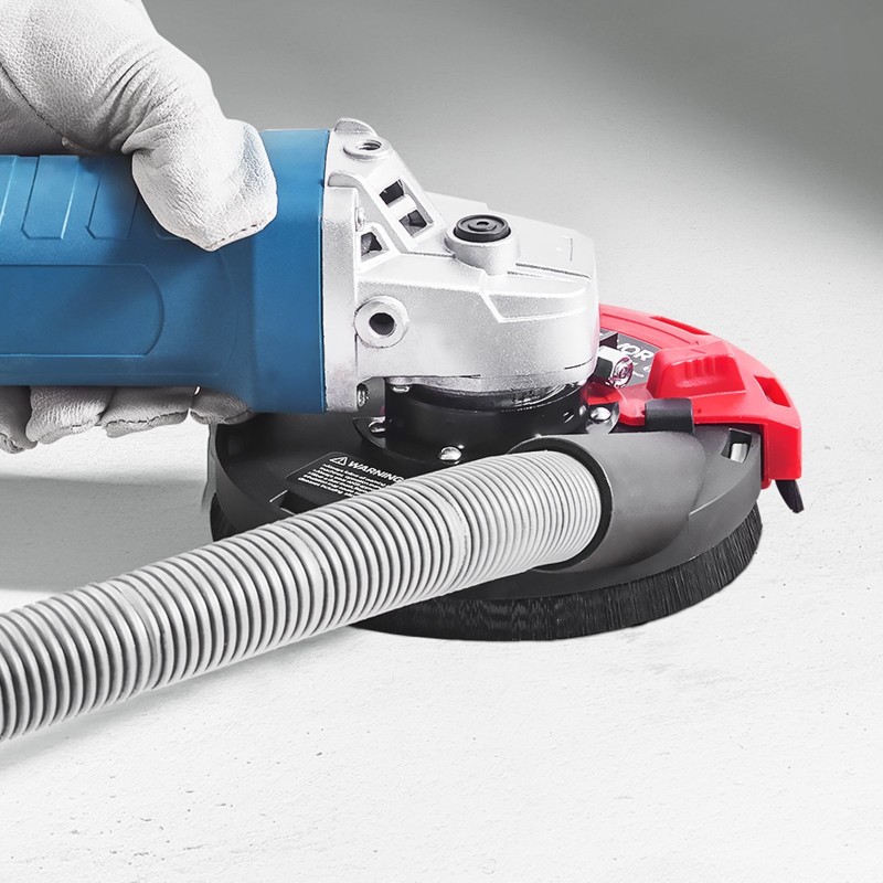 Hiontapölysuoja kulmahiomakoneelle 4–5 tuuman hiomalaikoille metallisalpalla kestävä kotelo