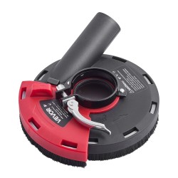 Hiontapölysuoja kulmahiomakoneelle 4–5 tuuman hiomalaikoille metallisalpalla kestävä kotelo