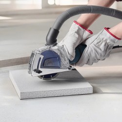 Katkaisun pölysuoja läpinäkyvä kestävä 4–5 tuuman hiomalaikoille ja 1,5–2,01 tuuman etukoteloille