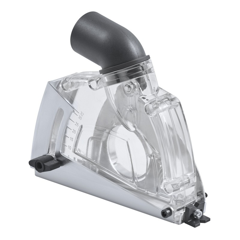 Katkaisun pölysuoja läpinäkyvä kestävä 4–5 tuuman hiomalaikoille ja 1,5–2,01 tuuman etukoteloille