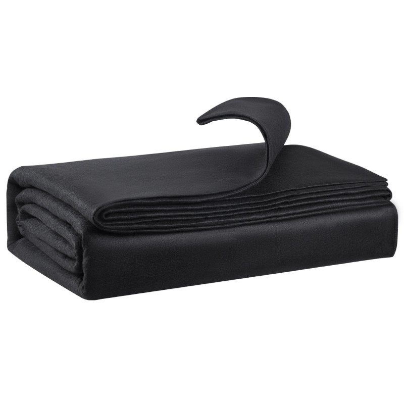 Allasmatto pyöreä geotekstiilikangas 12ft 180 g/m² musta