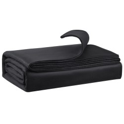 Pyöreä geotekstiilinen allaspohjamatto 15ft 180 g/m² musta