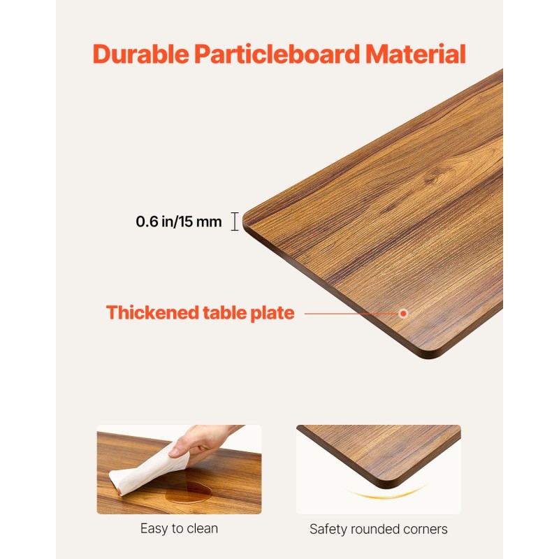 Sängyn ja sohvan vieripöytä sähköisellä korkeudensäätöllä lastulevyllä teräsrungolla pyörillä