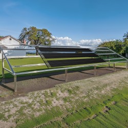 Aurinkokäyttöinen uima-altaan lämmitysjärjestelmä korkeatiheyksinen polyeteeni musta