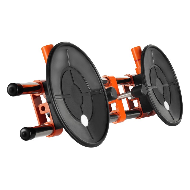 Saumankiinnitin kaksitangoinen nitriilikumiset 6 tuuman imukupit 2 kpl