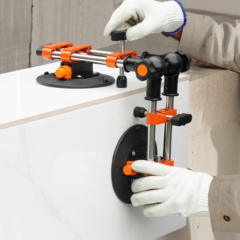 Saumantasain 152 mm nitriilikumikupilla 200 kg imuvoimalla 2 kpl työtasoille ja laatoille