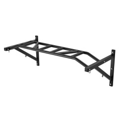 Seinään asennettava hiiliteräksinen leuanvetotanko 200 kg 1260 mm