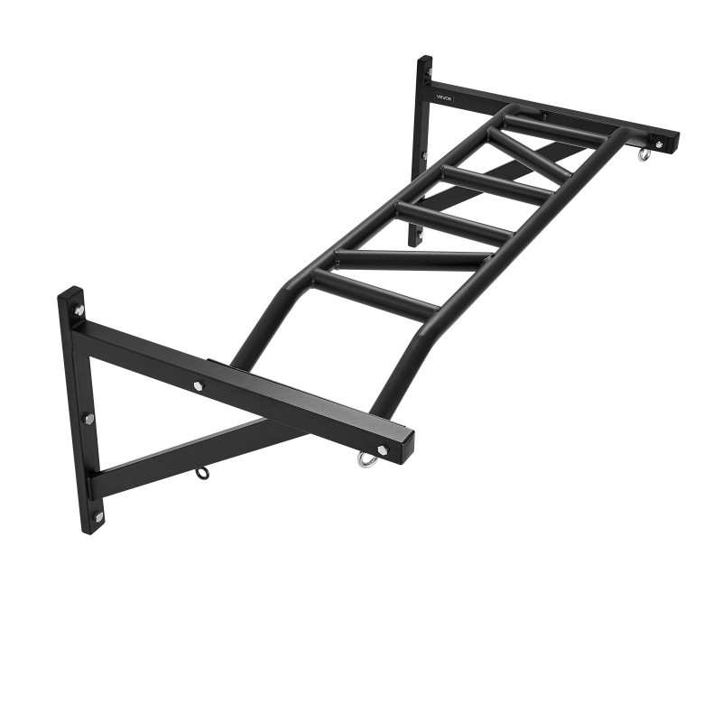 Seinään asennettava hiiliteräksinen leuanvetotanko 200 kg 1260 mm