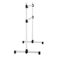 Siirrettävä tuplabalettitanko alumiininen säädettävä 170 1165 mm kantavuus 136 kg